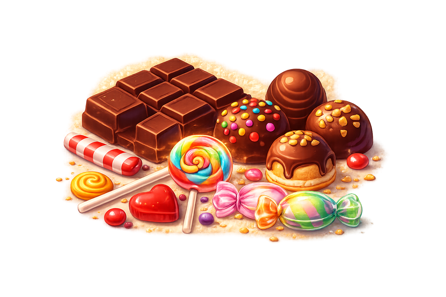 Конфеты, шоколад